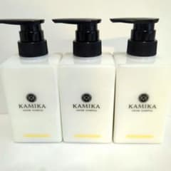 KAMIKA ポンプ式 3本 カミカ クリームシャンプーのサムネイル