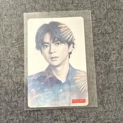 timelesz『消えない花火』トレカ 佐藤勝利 橋本将生 初回限定盤Aのサムネイル