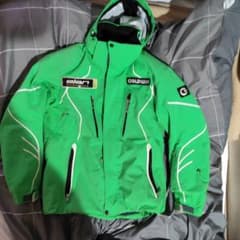 Goldwin フード付きジャケット＆ズボンセット　Ｍサイズ 激レア エランGOLDWIN フード付きジャケット 48 (M) グリーン - メルカリ