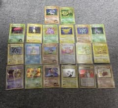 ポケモンカード 旧裏 ジムリーダー系 キラカード 12枚 旧裏】ポケモンカード キラ20枚まとめ ジムリーダー 状態難あり - メルカリ