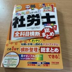 2022年度版 みんなが欲しかった! 社労士全科目横断総まとめのサムネイル