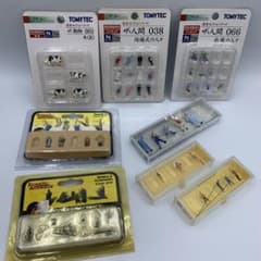 ミニチュアフィギュア　セットpreiser TOMYTEC Nゲージ 1/150のサムネイル