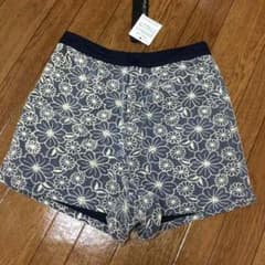花柄 オーガンジーショートパンツのサムネイル