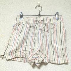 매든 걸 스트라이프 반바지 슬릿 150 다색 대마 통학
