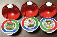 PokePark KANTO ピンバッジ 3種セット モンスターボールケース付