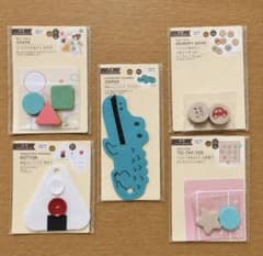 知育玩具 5点セット 3歳〜 手先トレーニング フェルト 新品のサムネイル