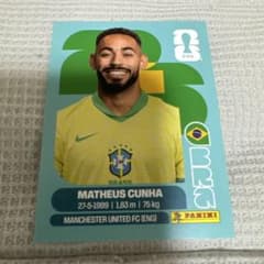 panini fifa world cup 2026 マテウスクーニャのサムネイル