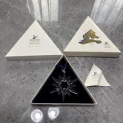 Swarovski スワロフスキー　クリスマスオーナメント 1997 限定 Swarovski スワロフスキー クリスマスオーナメント 1997 限定 - メルカリ
