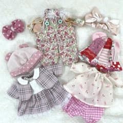 メルちゃん服SALE⭐︎ピンク系10点セットのサムネイル