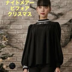 アクシーズファム　ナイトメアー　ビフォア　クリスマス　刺繍ブラウス　タグなし