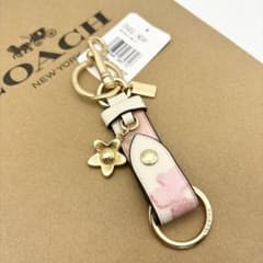 COACH☆新品】トリガー スナップ バッグ チャーム・フローラル