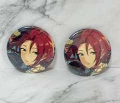 な♡　コレ缶　真緒　真 あんスタ コレ缶 缶バッジ 2個 衣更 真緒 - メルカリ