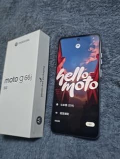 モトローラ moto g66j 5g グレーミスト 使用感なしのサムネイル