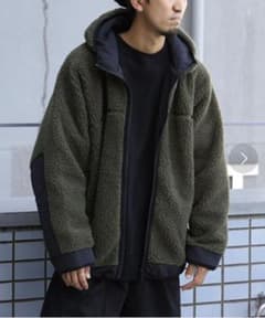 FREAK’S STORE WEB限定　ボアフリース　フードジャケットのサムネイル
