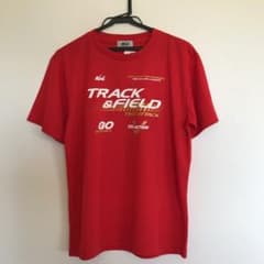 NISHI 陸上Tシャツ　レッド　Mサイズのサムネイル
