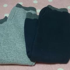 フランネル様専用☆ユニクロキッズ M ボアスエット２枚セットのサムネイル
