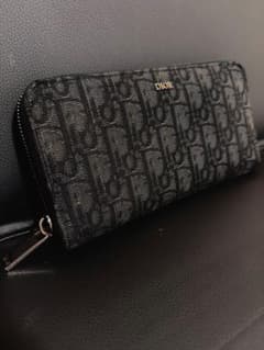Dior モノグラム ブラック長財布のサムネイル