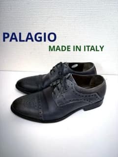 イタリア製 PALAGIOパラジオ メダリオン ストレートチップ ドレス 