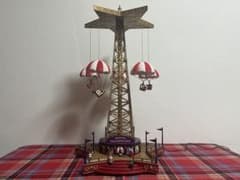 ミスタークリスマス カルーセル パラシュート オルゴール ジャンク品