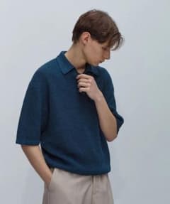 全新美品✨BATONER別注 LINEN HALF SLEEVE SKIPPER - メルカリ