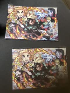 鬼滅の刃　映画特典　イラスト二枚のサムネイル