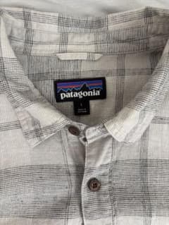 patagonia パタゴニア 半袖シャツ チェック柄 Lのサムネイル