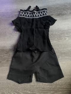 【美品】キッズ セットアップ トップス＆ラップパンツ 90cmのサムネイル