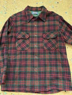 USA製Pendleton ペンドルトン ウール シャツ L タータンチェック
