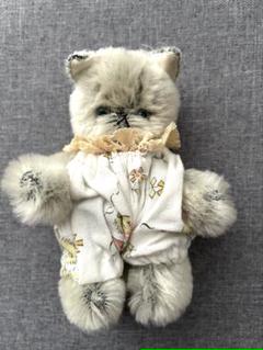 作家様作品　くしゃ顔　チビ猫ぬいぐるみ　minne 作家様作品 くしゃ顔 チビ猫ぬいぐるみ minne - メルカリ