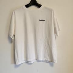 クマ プリント Tシャツ ホワイト Lサイズのサムネイル