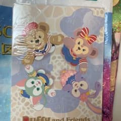 上海ディズニー　ダッフィー&シェリーメイの付箋のサムネイル