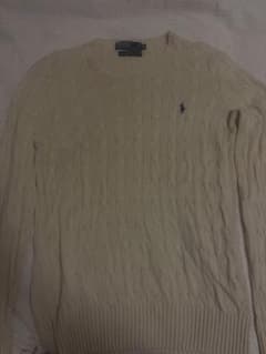 Polo by Ralph Lauren ケーブルニット アイボリー サイズ Mのサムネイル