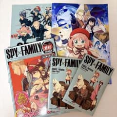 SPY×FAMILY전 관련 서적 4권 세트 팜플렛 극장판 영화 특전