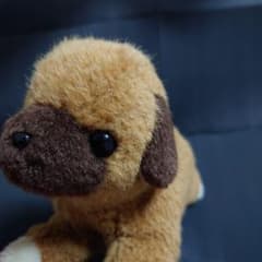昭和レトロ ファースト社 いたずら天使 犬 仔犬 ぬいぐるみ 茶色