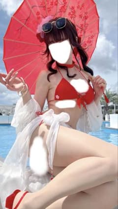 NIKKE サクラ　水着　コスプレ NIKKE サクラ 水着 コスプレ衣装+ウィッグ+靴+傘 勝利の女神 ニケ