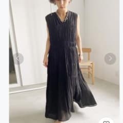 AMERI SHIRRING PLEATS NS DRESSのサムネイル