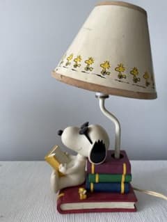 スヌーピー SNOOPY スタンドライト Peanuts アンティーク レア - メルカリ