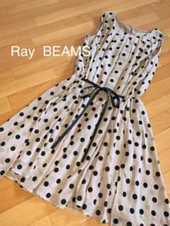 Ray BEAMS ドット柄ワンピースのサムネイル