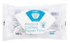 三洋産業 アバカコーヒーフィルター101  1-2杯用  AB101-100Wのサムネイル