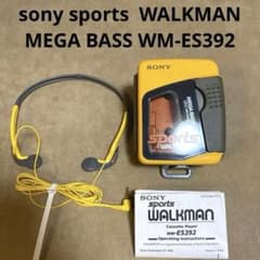 SONY WM-ES392 カセットプレーヤー&MDR-A30ヘッドホン付