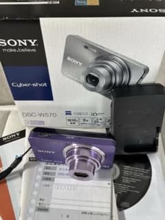 【極美品/付属品完備】SONY Cyber-shot DSC-W570 紫 極美品/付属品完備】SONY Cyber-shot DSC-W570 紫 - メルカリ