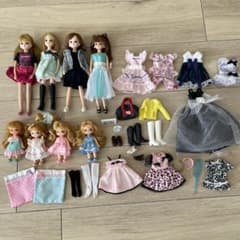 リカちゃん 人形本体 4体＆ミキちゃんマキちゃん 4体セットのサムネイル
