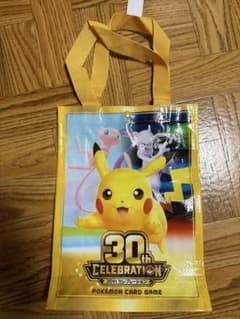 【タグ付き】Sサイズ　ポケモンセンター　ショッピングバッグ　30THのサムネイル