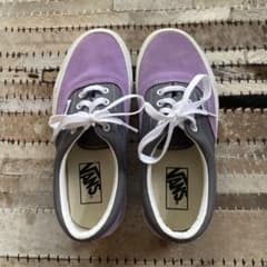 VANS スニーカー パープル×グレー