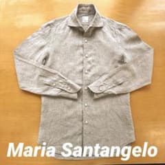 【美品】Maria Santangelo リネンシャツ ライトベージュ 39 美品】Maria Santangelo リネンシャツ ライトベージュ 39 - メルカリ