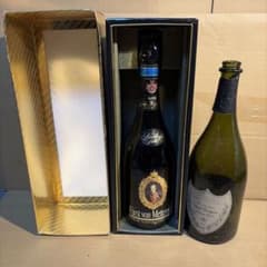 ⭐️お酒セットフュルストフォンメッテルニヒ箱付 （未開栓）ドンペリ 2013 空瓶のサムネイル