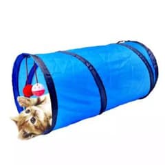 新品 折りたたみ可能水洗いキャットトンネル長いトンネル猫遊びペットおもちゃのサムネイル