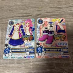 アイカツ カード 2枚セット ドリームロックコーデのサムネイル