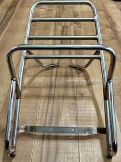 vespa ラージベスパ P PX LML2S用リアキャリア タンデムグラブ付き 