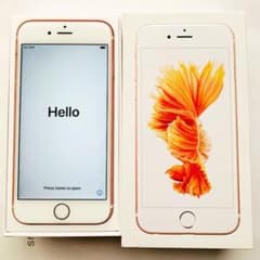 週末値下【SIMフリー】iPhone 6s RG 64GB 美品のサムネイル